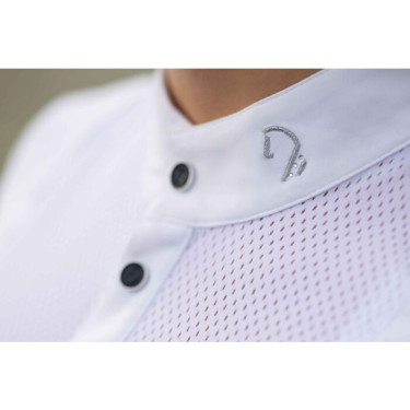 Polo de concours HKM Amalfi Blanc