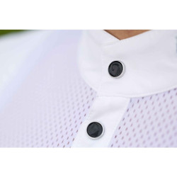 Polo de concours HKM Amalfi Blanc