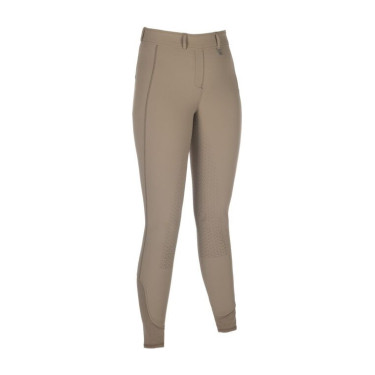 Legging HKM Amalfi fond 1/1 en silicone Taupe Marron Legging HKM Amalfi fond 1/1 en silicone Taupe Marron
