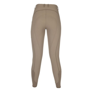 Legging HKM Amalfi fond 1/1 en silicone Taupe Marron Legging HKM Amalfi fond 1/1 en silicone Taupe Marron