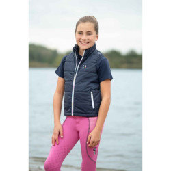 Gilet HKM Mika Bleu foncé