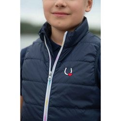 Gilet HKM Mika Bleu foncé