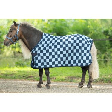 Couverture séchante HKM Henni shettys Marine / bleu