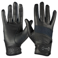 Gants cuir et mesh femme Horze