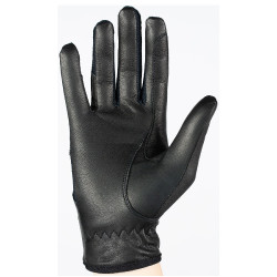 Gants cuir et mesh femme Horze Noir Gants cuir et mesh femme Horze Noir