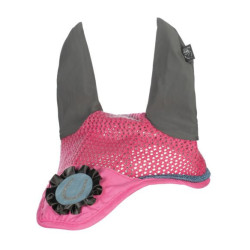 Bonnet d'équitation anti-mouches Shetland HKM Bonnet d'équitation anti-mouches Shetland HKM