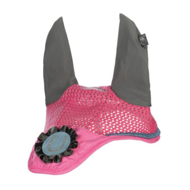 Bonnet d'équitation anti-mouches Shetland HKM Bonnet d'équitation anti-mouches Shetland HKM
