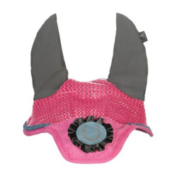 Bonnet d'équitation anti-mouches Shetland HKM Bonnet d'équitation anti-mouches Shetland HKM