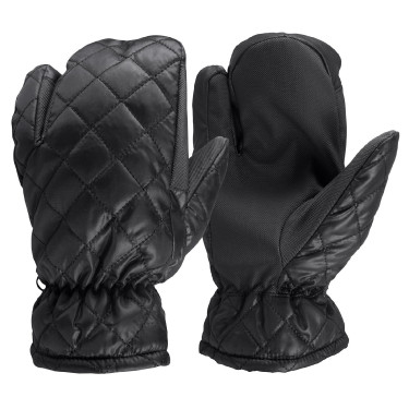 Gants d'hiver 3 doigts surpiqués Horze Gants d'hiver 3 doigts surpiqués Horze