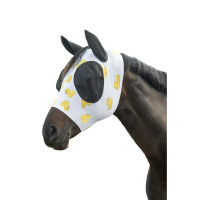 Masque anti-mouches HKM Canard Jaune