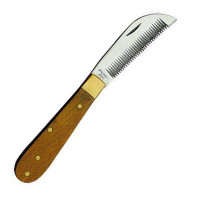 Couteau coupe criniere HKM Bois Beige