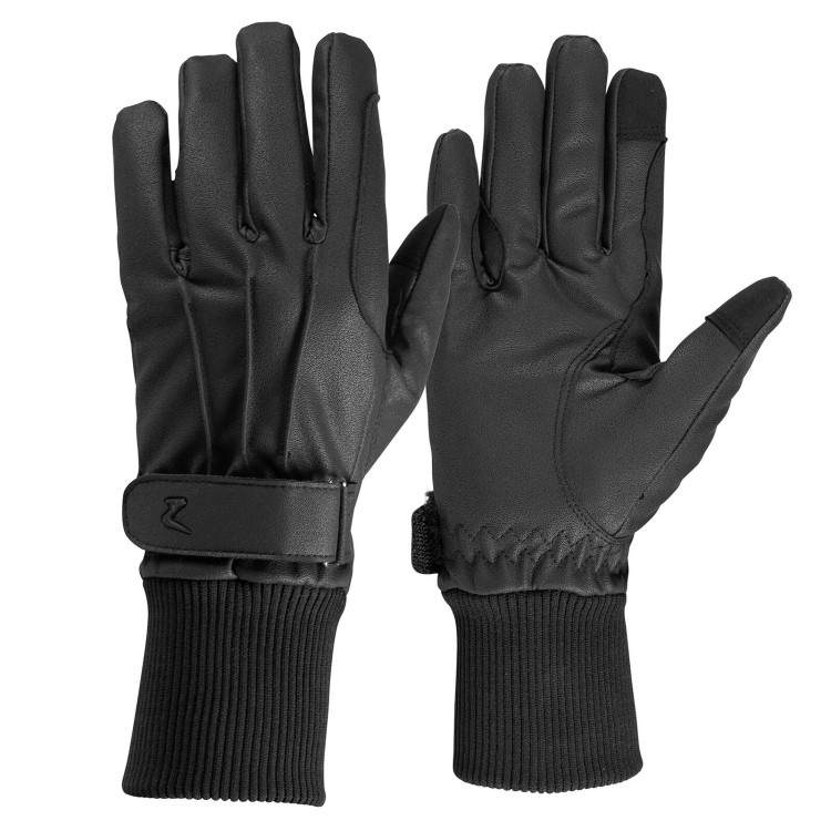 Gants en cuir PU doublés polaire Horze