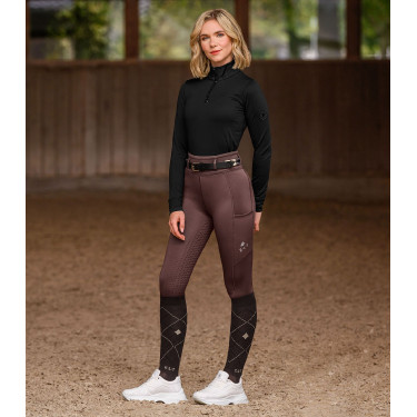 Legging d'équitation ELT Ella Acajou Bordeaux
