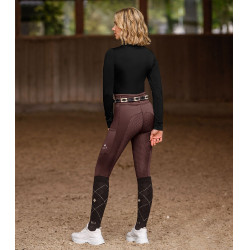 Legging d'équitation ELT Ella Acajou Bordeaux