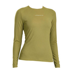 Haut technique de sport LeMieux manches longues Gooseberry Kaki