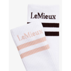 Chaussettes High Crew LeMieux par 2