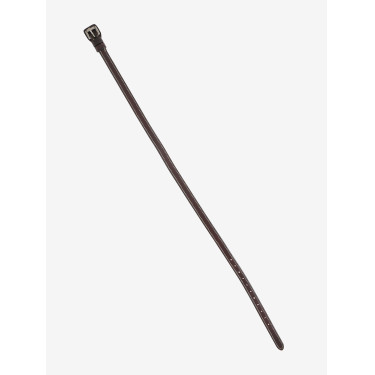 Nosebande Flash Kudos huilée LeMieux Marron / argent