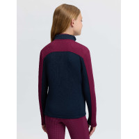 Veste zippée Bethany LeMieux Young Rider Blackberry Bordeaux Veste zippée Bethany LeMieux Young Rider Blackberry Bordeaux