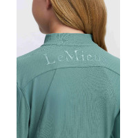 T-shirt technique côtelé Raye LeMieux Young Rider Aloe Bleu T-shirt technique côtelé Raye LeMieux Young Rider Aloe Bleu