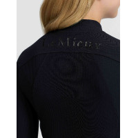 T-shirt technique côtelé Raye LeMieux Young Rider Noir