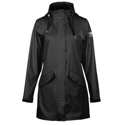 Imperméable PU Billie femme Horze Noir