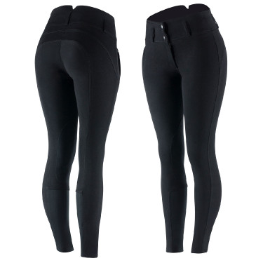 Pantalon d'équitation à basanes cuir Daniela femme Horze Pantalon d'équitation à basanes cuir Daniela femme Horze