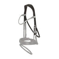 Têtière LeMieux Kudos Marron / argent