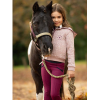 Sweat-shirt à capuche à zip Charlie Mini LeMieux Wild rose Noir Sweat-shirt à capuche à zip Charlie Mini LeMieux Wild rose Noir