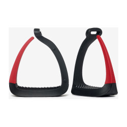 Branche étriers VectorFlex LeMieux Chilli Rouge