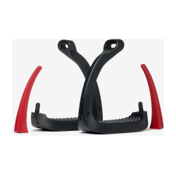 Branche étriers VectorFlex LeMieux Chilli Rouge