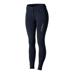 Pantalon d'équitation basanes silicone Meghan femme B Vertigo Bleu marine foncé