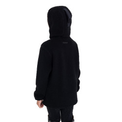 Sweat à capuche zippé en polaire teddy unisexe pour enfants Equestro Sweat à capuche zippé en polaire teddy unisexe pour enfants Equestro