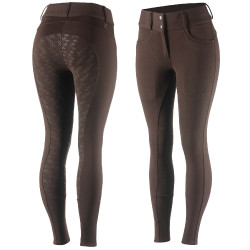 Pantalon d'équitation Thermique Silicone Fond intégral Mia femme Horze