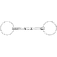 Mors de filet de bride brisure double