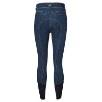 Pantalon d’équitation en denim Dream Mountain Horse femme Bleu denim Pantalon d’équitation en denim Dream Mountain Horse femme Bleu denim
