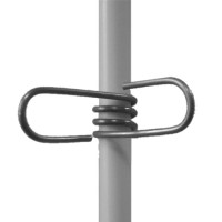 Isolateurs Clip Inox Lacmé par 50 Isolateurs Clip Inox Lacmé par 50