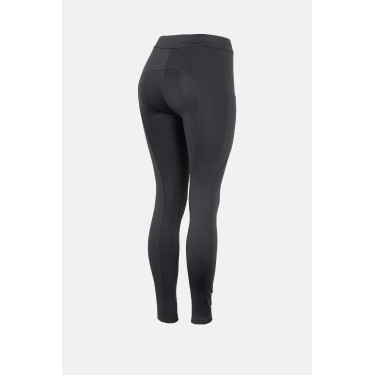 Legging d'équitation Estelle femme à grip intégral Horze Gris foncé Legging d'équitation Estelle femme à grip intégral Horze Gris foncé