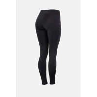 Pantalon d'équitation Estelle femme avec grip aux genoux Horze Noir Pantalon d'équitation Estelle femme avec grip aux genoux Horze Noir