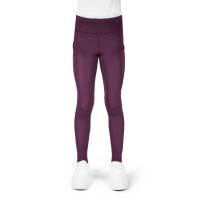 Legging Je t'aime Equithème Neva enfant Prune Violet