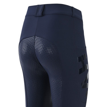 Pantalon d'équitation HV Polo Femmy FullGrip femme Marine Bleu marine