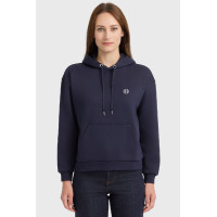 Sweatshirt Harcour Coeur femme Marine Bleu marine
