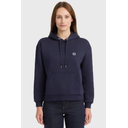 Sweatshirt Harcour Coeur femme Marine Bleu marine