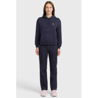 Sweatshirt Harcour Coeur femme Marine Bleu marine
