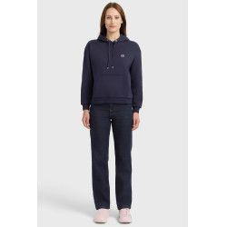 Sweatshirt Harcour Coeur femme Marine Bleu marine