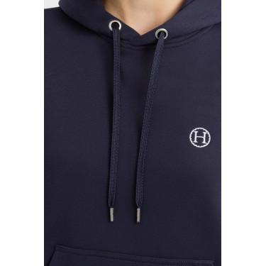 Sweatshirt Harcour Coeur femme Marine Bleu marine