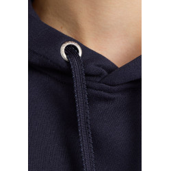 Sweatshirt Harcour Coeur femme Marine Bleu marine