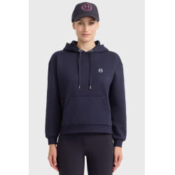 Sweatshirt Harcour Coeur femme Marine Bleu marine