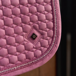 Tapis de selle Imperial Riding Maria Dressage Mauve foncé Noir