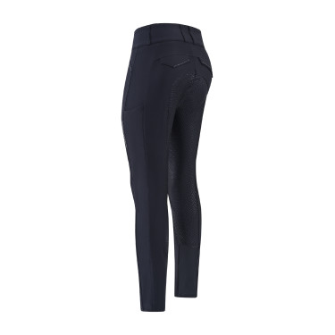 Pantalon d’équitation femme Euro-Star FullGrip brillant