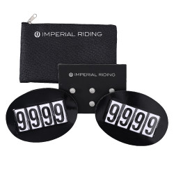Numéro de compétition équitation à épingle rapide – set x2